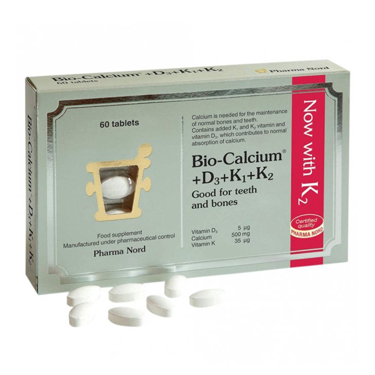 Pharma Nord Bio Calcium + D3 + K1 + K2 60 tabs